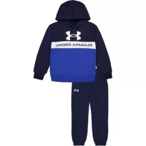 Image of Under Armour Hoodie and Jogging Bottoms Set Infants - Blue