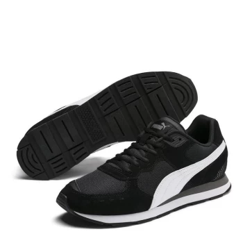 Image of Puma Vista Trainers Mens - Black/White
