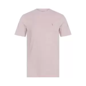 Image of AllSaints Brace Short Sleeve T Shirt - Pink
