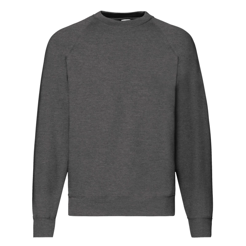 Image of Fruit Of The Loom Fruit of the Loom Heather Sweatshirt in Dark Grey Size: Small Dark Grey S Unisex 5063470592142