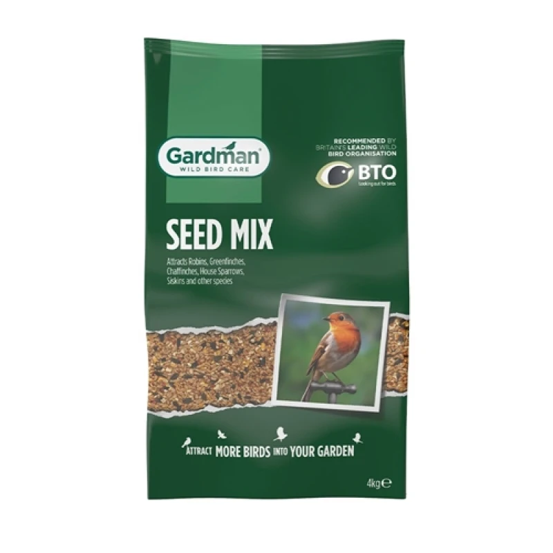 Image of Gardman Wild Bird Seed Mix 4kg Natural unisex