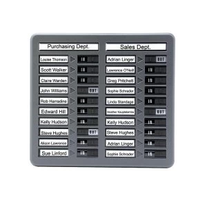 Image of InOut Board Twin Column 20 Names