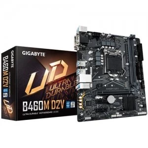 Image of Gigabyte B460M D2V Intel Socket LGA1200 H5 Motherboard