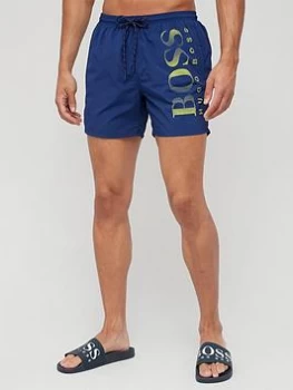 Image of Hugo Boss Octopus Logo Swim Shorts Navy Size M Men