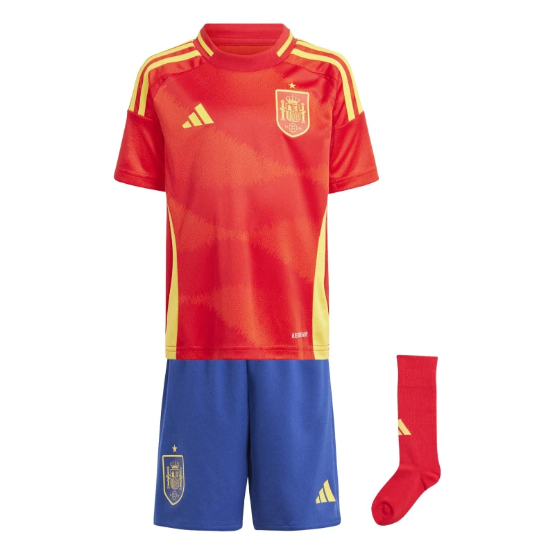 Image of adidas Spain Home Minikit 2024 Infants Better Scarlet unisex 2-3 Years