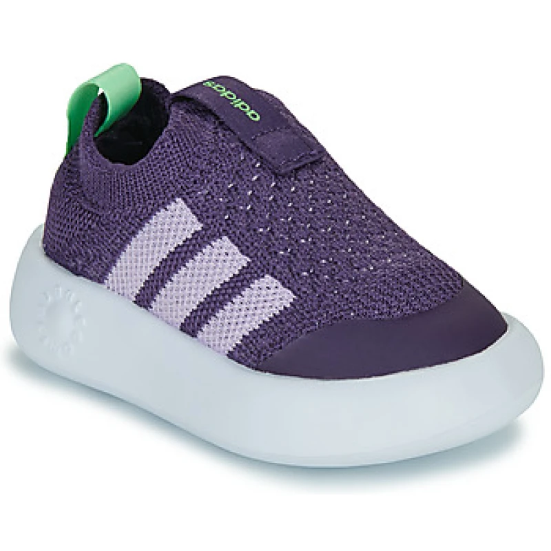 Image of adidas BUBBLECOMFY I girls's Children's Slip-ons (Shoes) in Purple