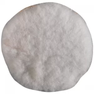 Image of Draper 71951 Hook and Loop Lambs Wool Polishing Bonnets (125mm)