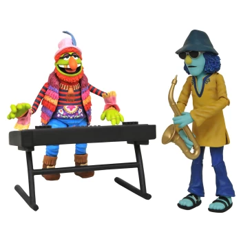 Image of Diamond Select The Muppets Best Of Deluxe Action Figure - Dr. Teeth & Zoot