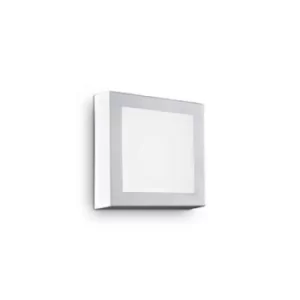 Image of Union LED 1 Light Indoor Small Flush Light White