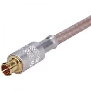 Image of MCX connector Plug straight 75 Huber Suhner 11 MCX 75 2 11