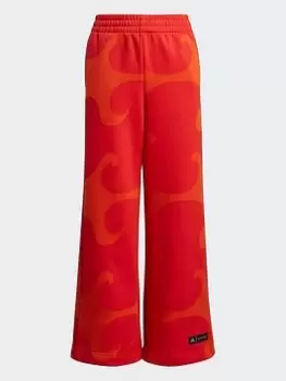 Image of Boys, adidas Marimekko Joggers, Orange, Size 7-8 Years
