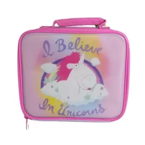 Image of Unicorn Kids Rectangle Lunch Bag (One Size) (Multicolour)