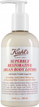 Image of Kiehl's Superbly Restorative Argan Body Lotion 200ml