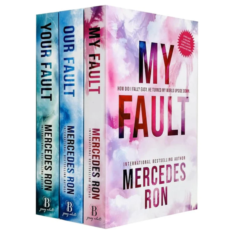 Image of Culpable Series 3 Book Collection My Fault Your Fault Our Fault Complete Collection Mercedes Ron Books