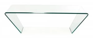 Image of Linea Curvo Coffee Table Clear