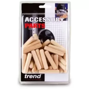 Image of Trend Dowels 6mm x 30mm - Pack of 50 - N/A