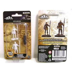 Image of WizKids Deep Cuts Unpainted Miniatures - Guards