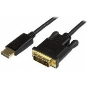 Image of StarTech 91.4cm Displayport To DVI Converter Cable 1920x1200