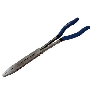 Image of Faithfull Long Reach Flat Nose Pliers 300mm (12in)