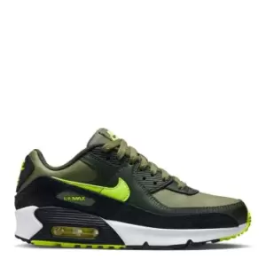 Image of Nike Max 90 LTR Big Kids Trainers - Green
