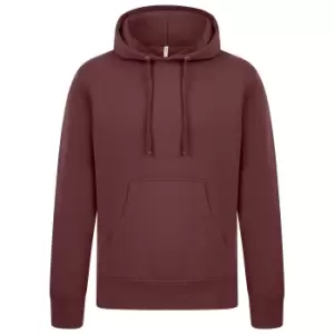 Image of Casual Classics Mens Ringspun Cotton Hoodie (S) (Maroon)