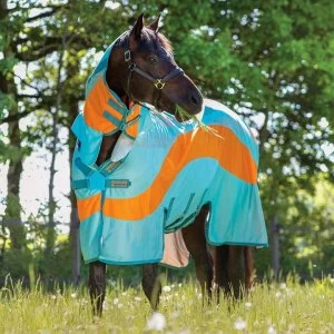 Image of Amigo Evolution Fly Sheet - Aqua/Orange