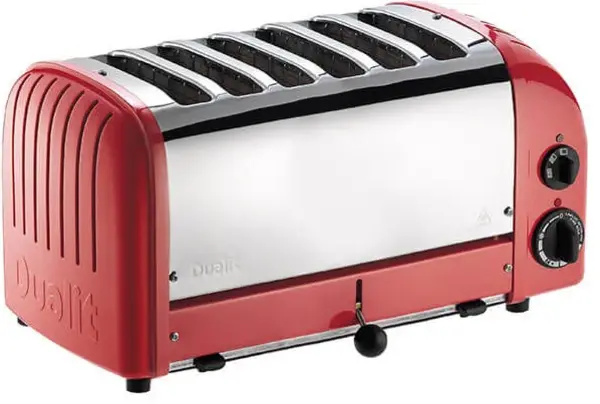 Image of Dualit Classic Vario AWS 60154 6 Slice Toaster