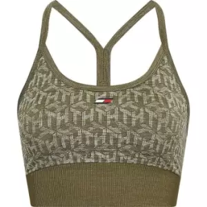 Image of TOMMY SPORT Seamless Bralette - Brown