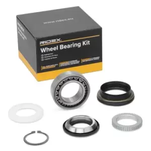 Image of RIDEX Wheel bearing kit 654W0580 Wheel hub bearing,Wheel bearing NISSAN,NP300 Navara Pickup (D40),NP300 Navara Pritsche / Fahrgestell (D40)