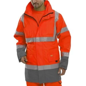 Image of BSeen M Traffic Jacket RedGrey