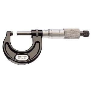 Image of Starrett 436.1MXRL-100 Outside Micrometer 75-100mm Graduation 0.01mm
