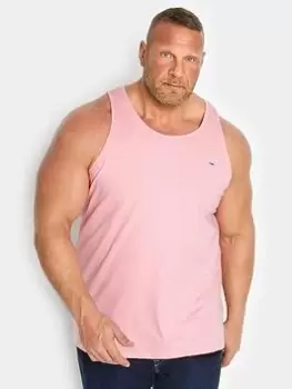 Image of BadRhino Plain Orchard Pink Vest, Pink, Size 2XL, Men