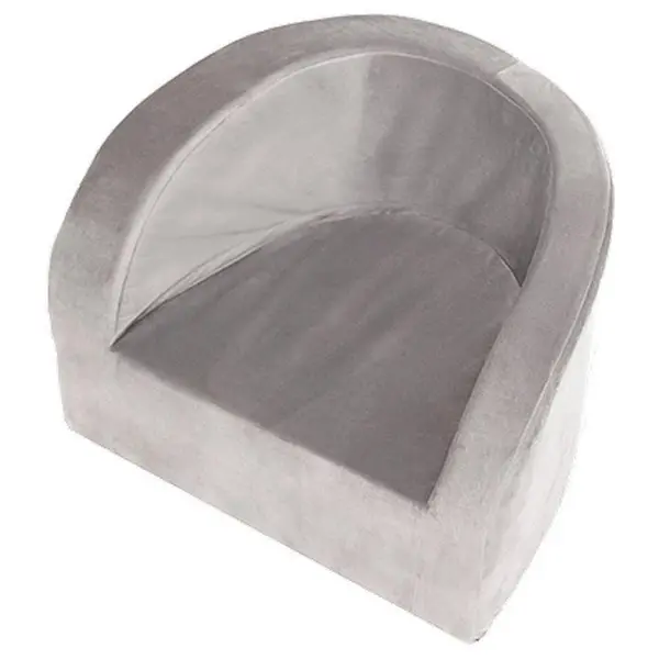 Image of Unbranded Kids Foldie Seat with Side Pocket 43x33x50cm - Grey 53 x 53 x 40 cm