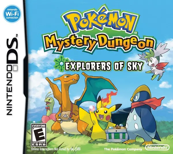 Image of Pokemon Mystery Dungeon Explorers of Sky Nintendo DS Game