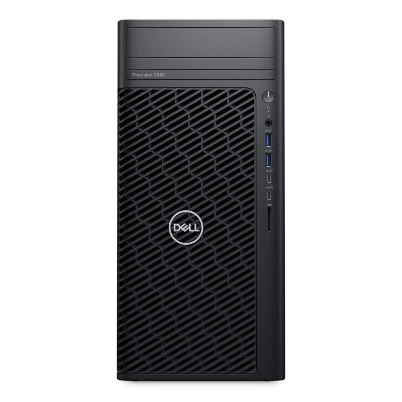 Image of Dell Precision Intel 14700 32GB RAM 1TB SSD RTX 2000 Ada Windows 11 Pro Desktop PC 0XRTK Black