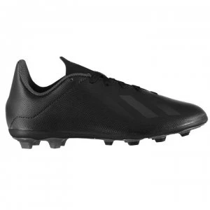 Image of adidas X 18.4 Childrens FG Football Boots - Black