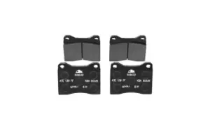 Image of ATE Brake pad set BMW 13.0460-9030.2 34111103207,34111103321,34111103726 34111103744,34111111649,34111117979,34111159257