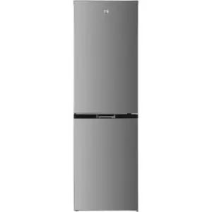 Image of Hoover 259 Litre 60/40 Freestanding Fridge Freezer - Silver
