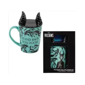 Image of Disney Villains Maleficent Mug & Coaster Set