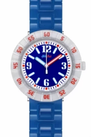 Image of Childrens Flik Flak Snorkeling Blue Watch FCSP058