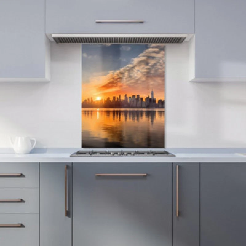 Image of Warren Reed Designer New York At Sunrise Kitchen Splashback