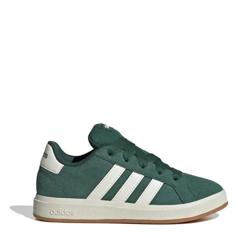 Image of adidas Grand Court 00s Trainers Juniors Low Trainers 4 (36.5) Green 09082815240