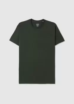 Image of Colorful Standard Mens Classic Organic T-Shirt In Hunter Green