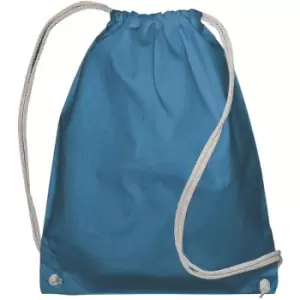 Image of Jassz Bags Drawstring Backpack (One Size) (Mid Blue) - Mid Blue