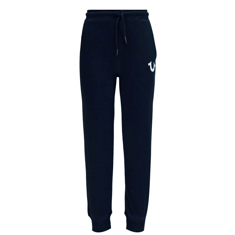 Image of True Religion Horseshoe Jogging Bottoms - Blue Blue 9 - 10 Years