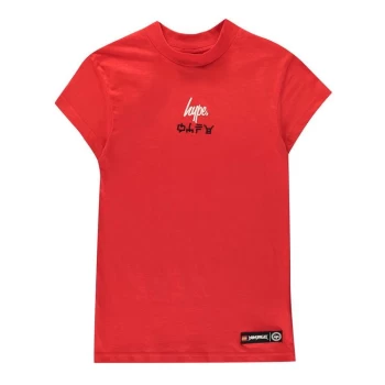 Image of Hype Lego Ninjago Jay T Shirt Junior - Red/White