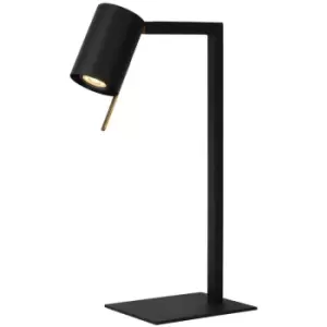 Image of Lucide LESLEY - Desk Lamp - 1xGU10 - Black