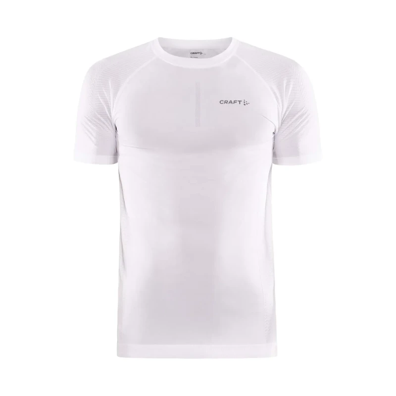 Image of Craft CRAFT Men Adv Cool Intensity Short Sleeve in White Size: Medium White M Male 7318573826709