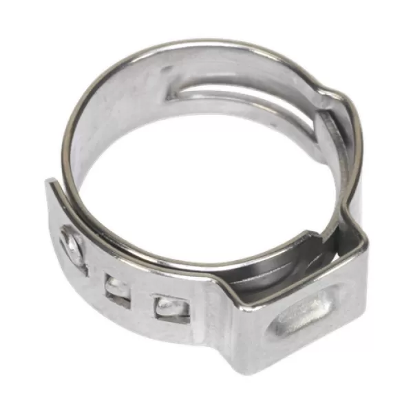 Image of Genuine SEALEY OCSE1315 O-Clip Single Ear Ø13.2-15.7mm Pack of 25