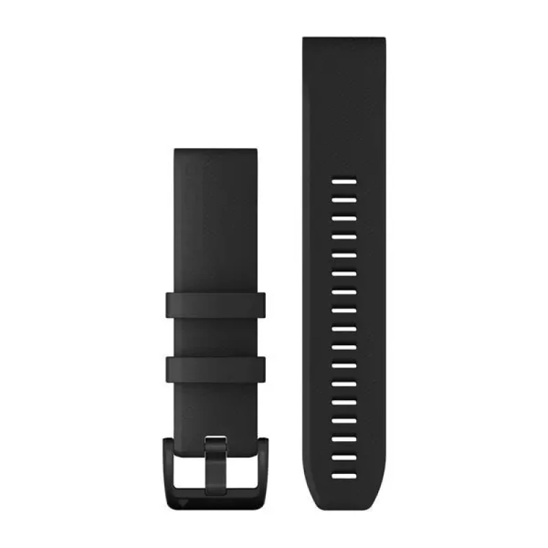 Image of Garmin 010-12901-00 QuickFit 22 Strap Only Black With Black Watch